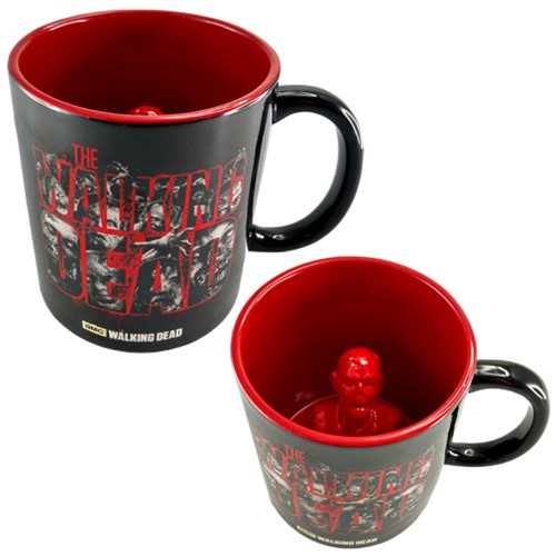 The Walking Dead Molded Zombie Inside 20 oz. Ceramic Mug
